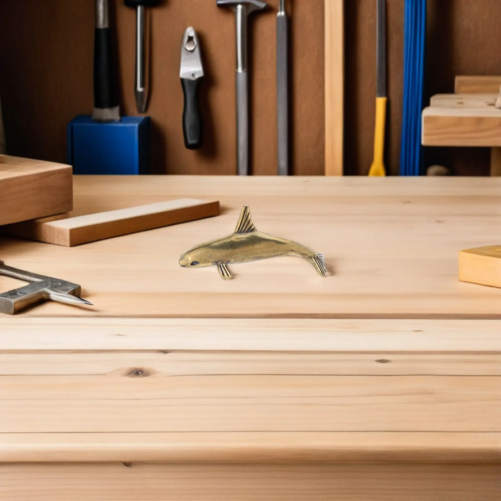 

Винтажная латунная ручка-кнопка Dolphin для шкафов, выдвижных ящиков, кухонных дверей, комодов, мебельная фурнитура в морском стиле