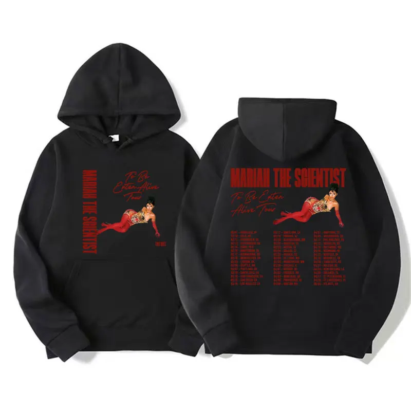 Mariah The Scientist Hoodie- To Be Eaten Alive Tour 2024 Concert Hoodies Men Women Hip Hop Fashion Aesthetic Pullover Sweatshirt