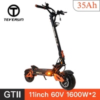 [6035] TEVERUN BLADE GT+ II Electric Scooter 11 Inch 1600W*2 Powerful Motor 60V 35Ah Smart BMS KKE Full Hydraulic Blade GT2+