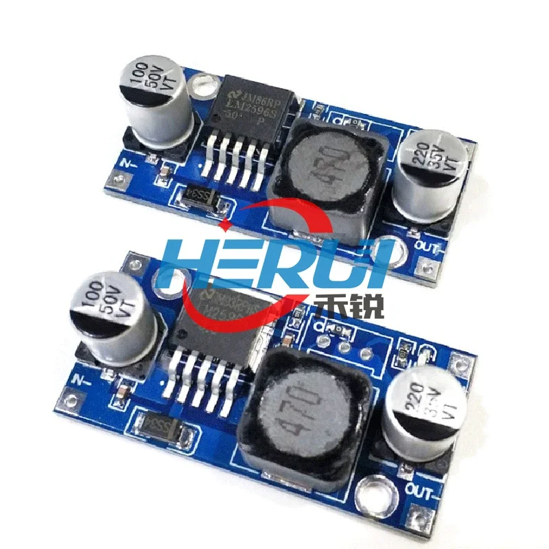 LM2596S DC-DC step-down power module 3A Adjustable step-down module The voltage regulator exceeds LM2576