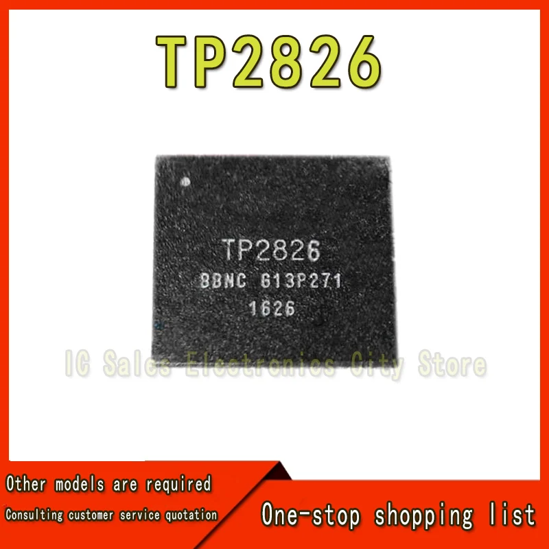 (1 Stuk) 100% Nieuwe TP2826 TP2826-NB1 QFN-decoderingschip