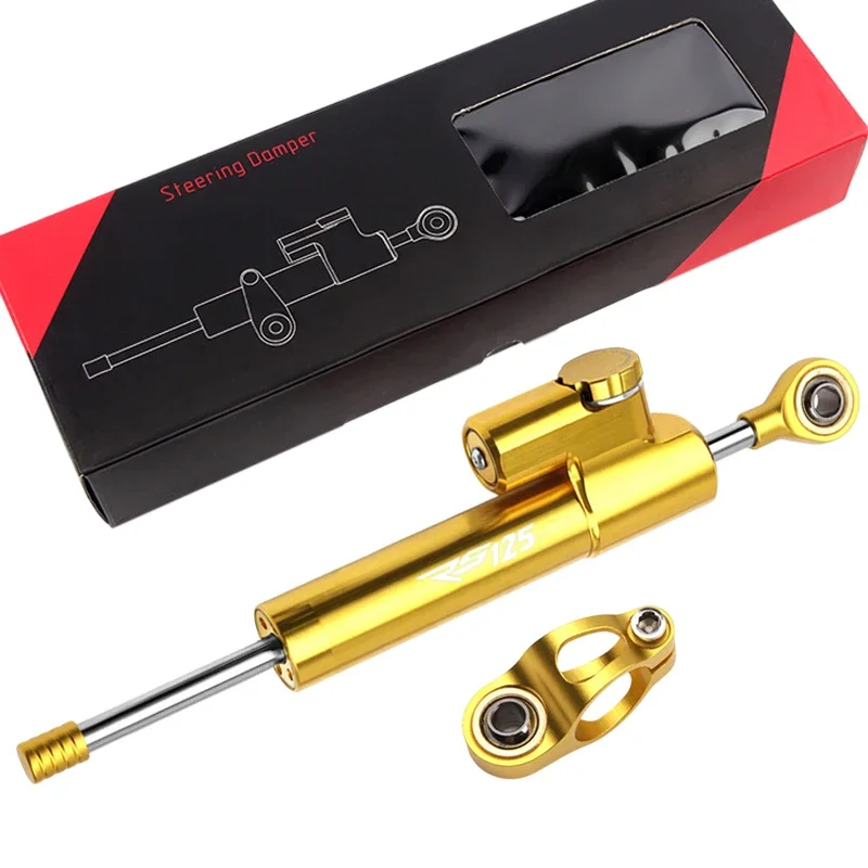

For APRILIA RS125 RS 125 1997 1998 1999 2000 2001 2002 2003 Motorcycle Adjustable Steering Damper Shock Absorber Bracket