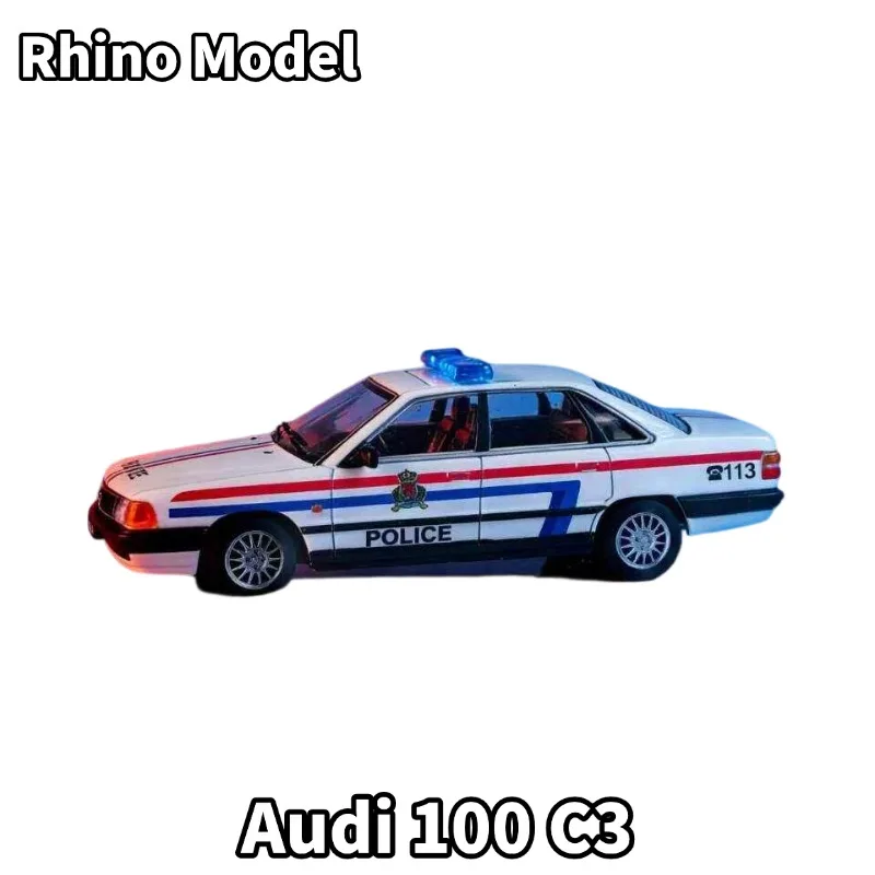 

Rhino Model 1:64 Audi 100 C3 Die-cast Alloy Car Model - A boys' collection decorative item, a gift toy for friends.