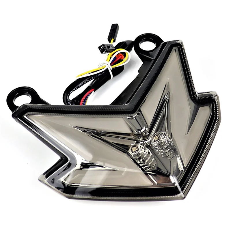 

NEW-1PC Motorcycle Led Taillight Brake Rear Turn Signal Indicator Lamp Tail Light For Kawasaki Z800 Zx6r Z125