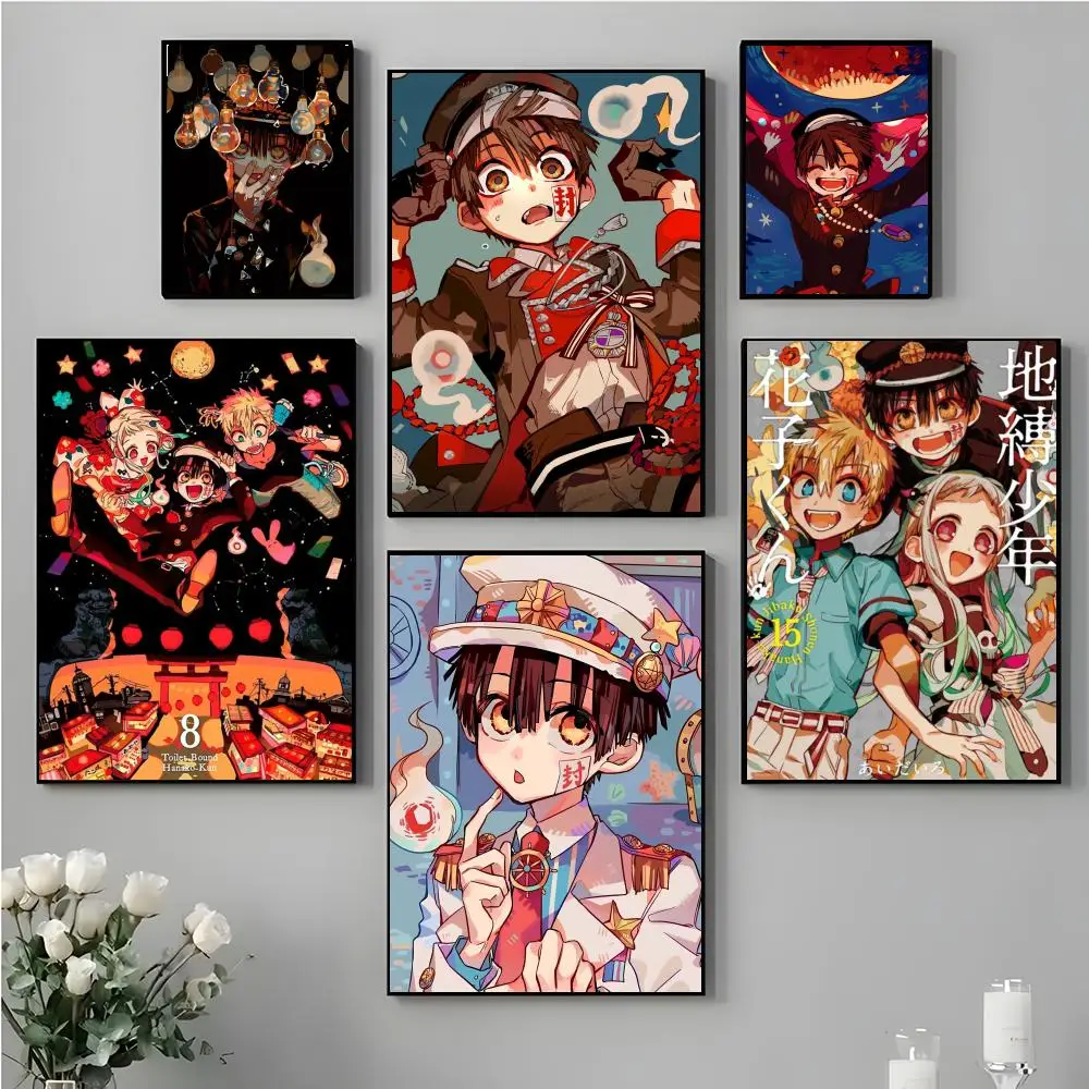 Toilet Bound Hanako Kun Anime Poster High-definition poster stickers ideal gifts for living rooms hallways
