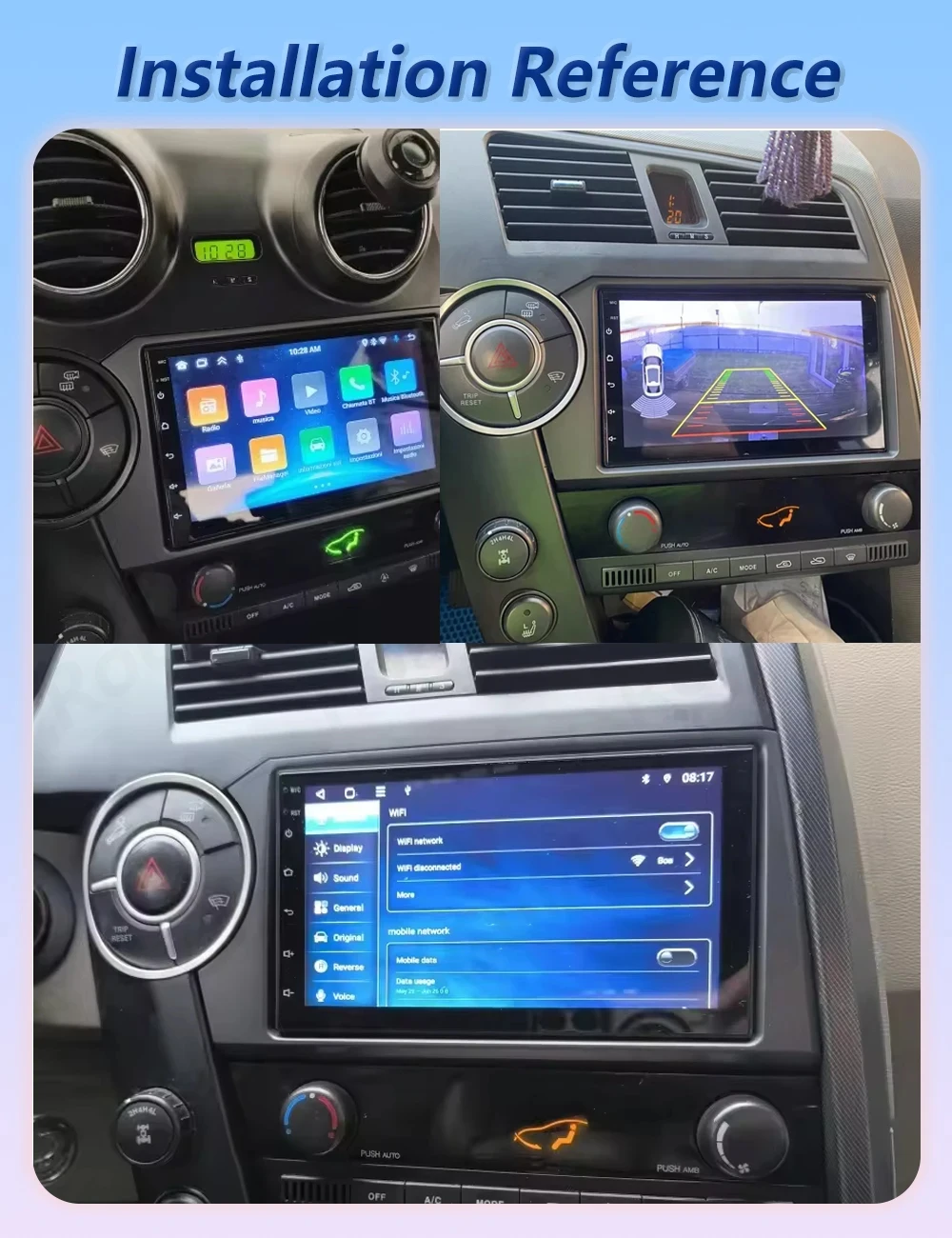Android 15 Car Radio For SsangYong Kyron Actyon 2005-2013 TS10CPU Multimedia Player Autoradio GPS System Touch Screen 4G NO 2DIN