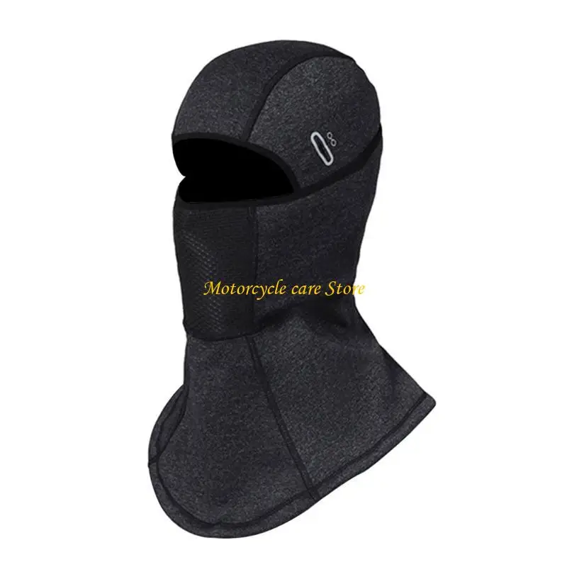 

U75F Multifunctional Fleece Lined Motorcycling Headwear Insulated Motorcycle Ski Mask for Cold Weather Comfort & Safety