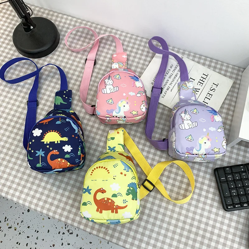 아기가방 Child Bag Cute Dinosaur Baby Zero Wallet Boys and Girls Crossbody Bag Cartoon Baby Harness Backpack Child Backpack mochila