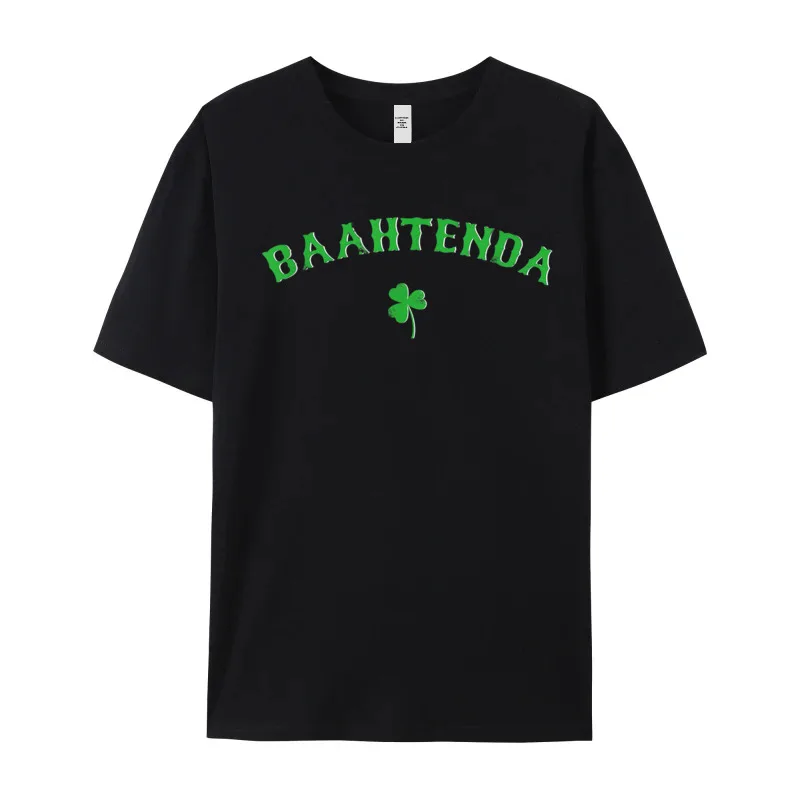 BAAHTENDA Funny Irish Boston Accent T Shirts Graphic Funny 100% Cotton Fabric Round Collar Mens Tops & Tees Tee Shirts