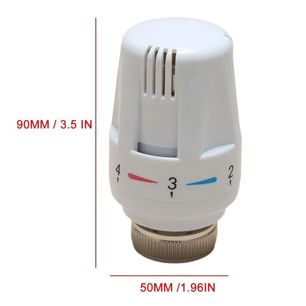 Thermostatic Radiator Valve Radiator Liquid Heating Thermostatic Control System Valve-Tool Adjustable Heating System Supplies