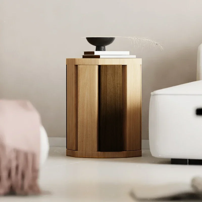 Multi-functional Stacking Side Table,Minimalist Art Solid Wood Multi Functional Combination Stool
