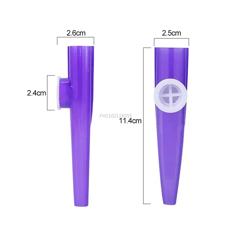 1PC Plastic Kazoo Mouth Flute Harmonica Musical Instrument Kids Educational Toys for Children Beginner Professional Guitar Gifts