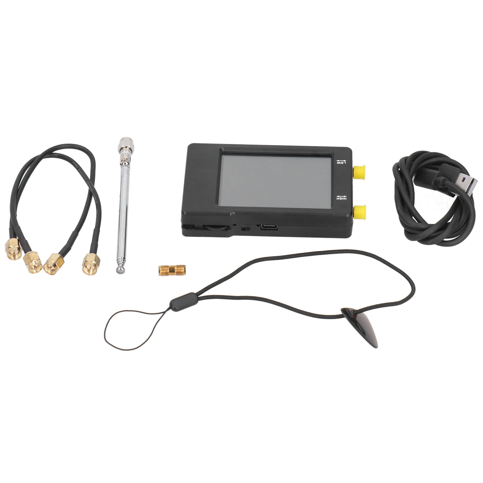 

Analyzer Network Analyzers Spectrum Analyzer Handheld Simple Portable Small Analysis Tool 0.1MHZ‑350MHz Analyzer