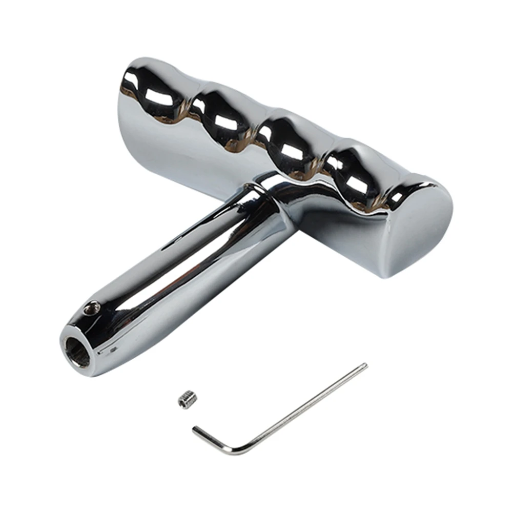 

Рукоятка из алюминиевого сплава для Jeep Wrangler JK, T-образная рукоятка для Dodge Charger Challenger Compass, серебристая