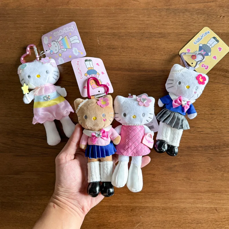 

10 см новый длинноногий ангел My Melody Girl, милая плюшевая кукла, игрушка, кулон, кукла, сумка, брелок Gif