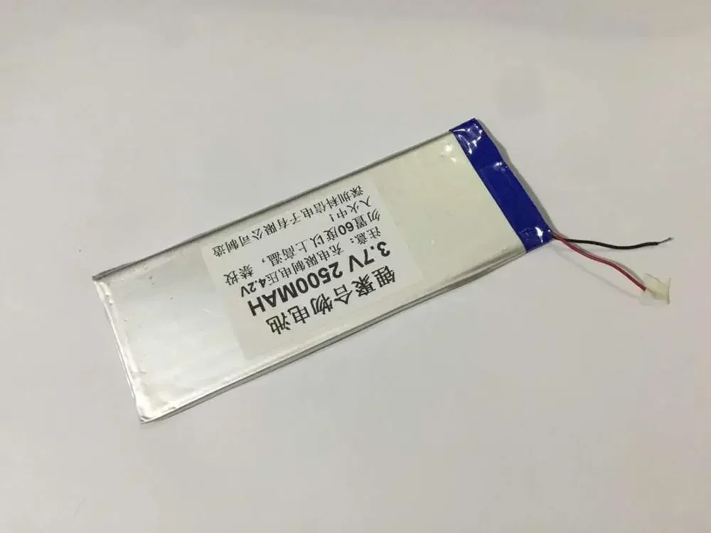 Nueva batería de polímero de litio de 3,7 V de capacidad completa 3550135 2500MAH dispositivo GPS Tablet PC línea