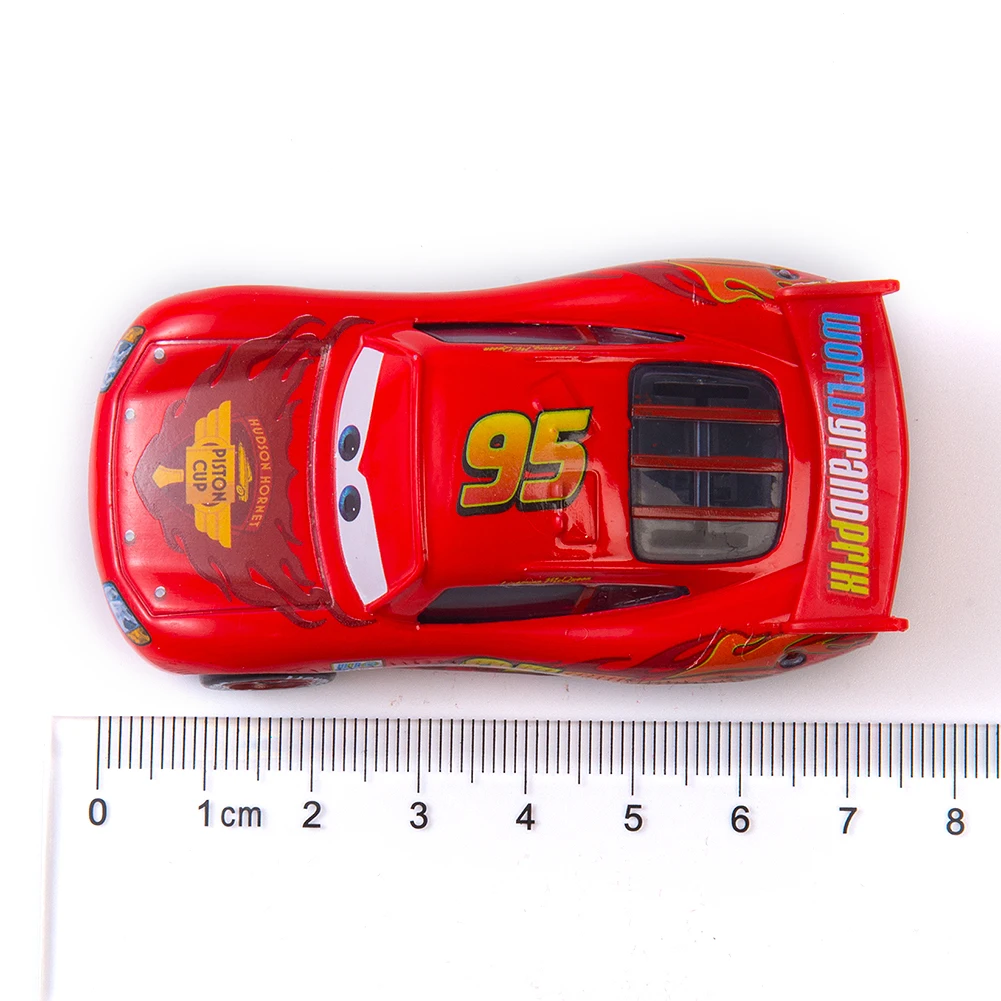 Cars Disney Pixar Cars Alloy Car Lightning McQueen Jackson Storm Mack Uncle Truck 1:55 Diecast Model Toy Children Birthday Gift