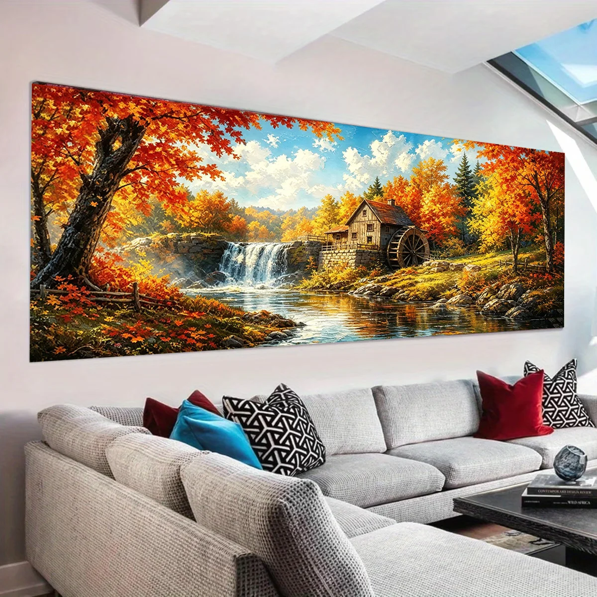 DIY Diamond Painting New Collection Countryside House River Landscape Diamond Embroidery Mosaic Handmade Mosaic Art Cross Stitch