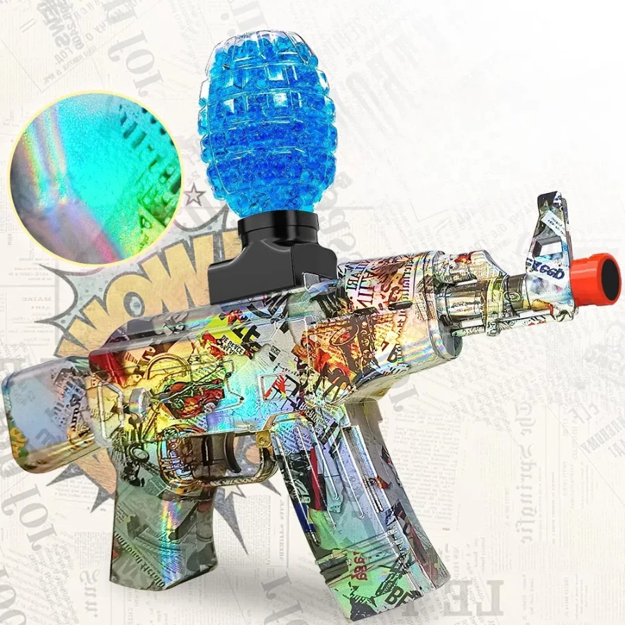 NEW Arrival Electric Gel  Blaster,Upgrade high-speed motor,splatter blaster,7.4v lithium battery(without bullet)