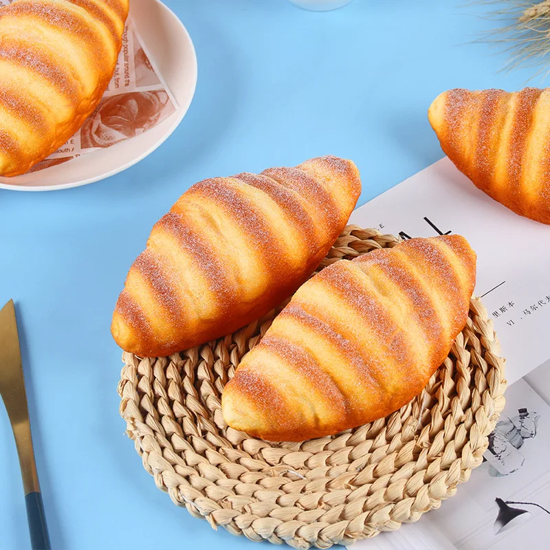 Simulation Food Artificial Bread Model Fake Doughnut Home Decor Cake Shop Bakery Window Display Ins Photography Props