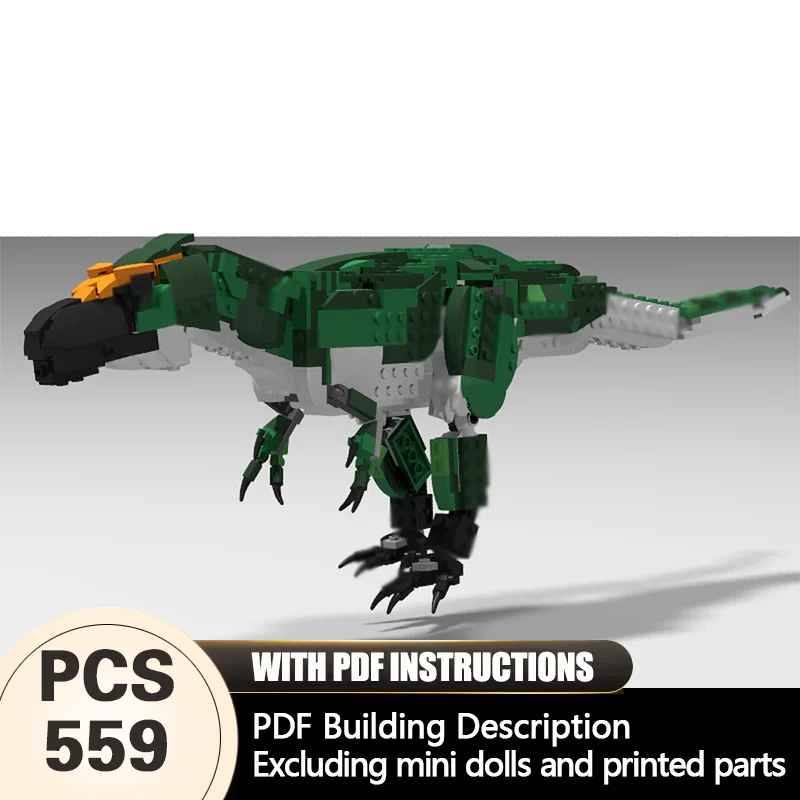 

Creators Animal Series Model MOC Building Bricks Tyrannotitan Modular Technology Gifts Holiday Assemble Children Toys Suit