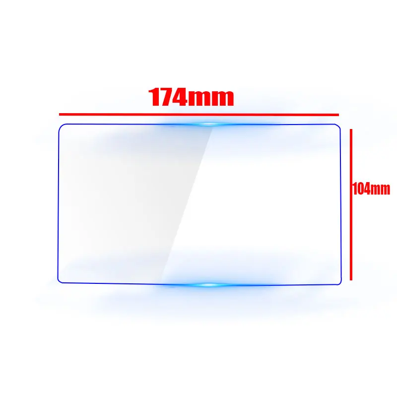 Car GPS navigation film For Toyota Prado 2018-2020 LCD screen Tempered glass protective film Anti-scratch Film Accessories Refit