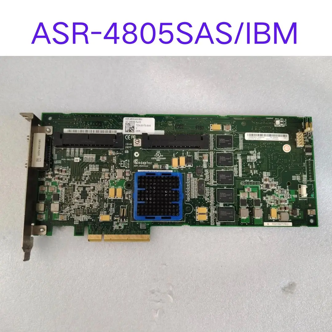 ASR-4805SAS/IBM Array Card 12C 256MB ROHS  Test OK Fast Shipping