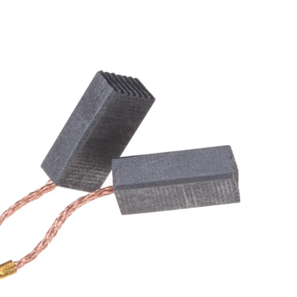 10pcs 15 x 8 x 5mm Power Tool Motor Carbon Brush Replacements