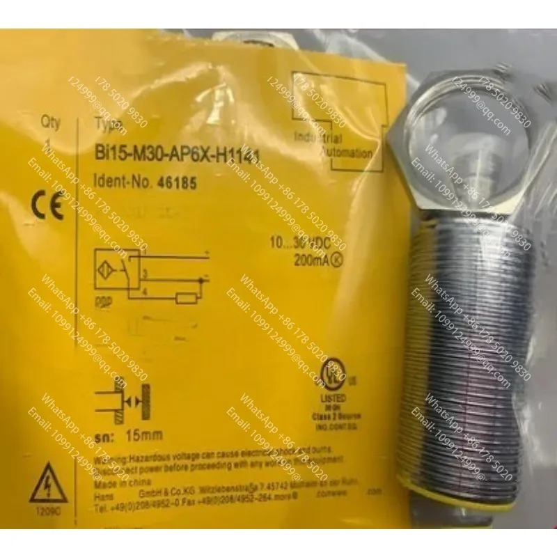 Датчик приближения BI15U-M30-AP6X-H1141 BI15U-M30-AN6X-H1141 для клапанов