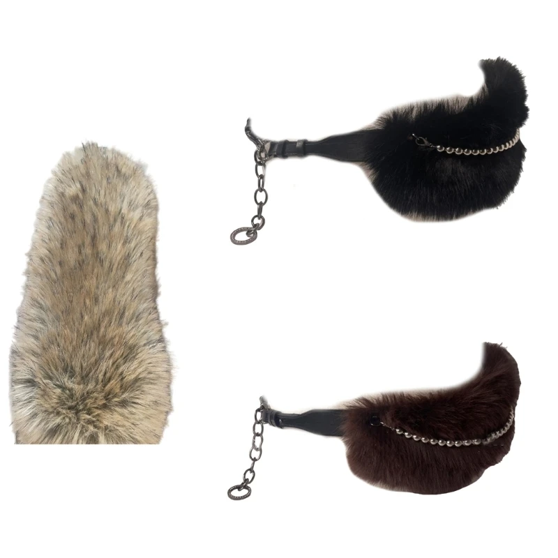 A2ES Stylish Waist Chain Belt Ladies Plush Waist Chain Chain Hollows Waists Belts