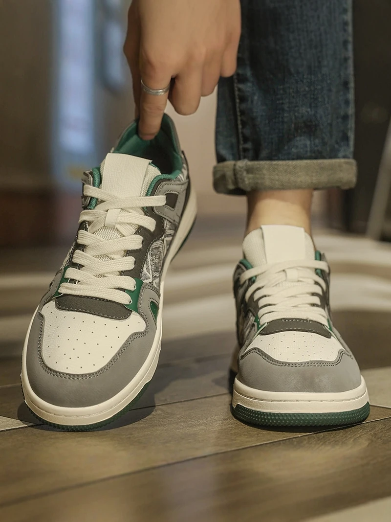 

Men's Casual Shoes Soft Bottom Sports Outdoor Youth Leisure Footwear Trendy All-Match Original Board Shoes for Teenagers