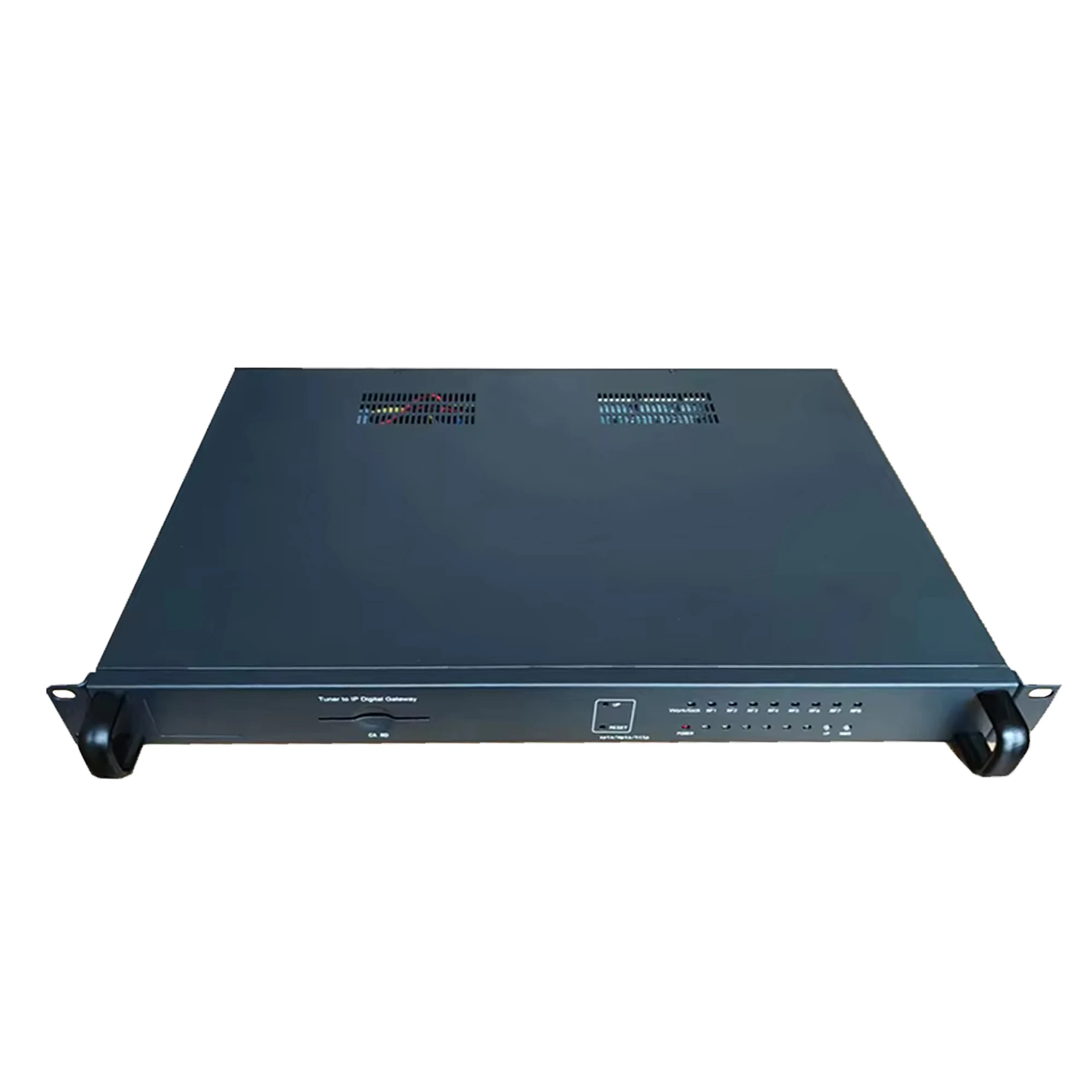 Multifonction DTV Tuner Modulator Tuner vers IP DVB-S2 DVB-T T2 DVB-C ISDBT vers IP 8-Channel Digital Gateway Streaming Receiver