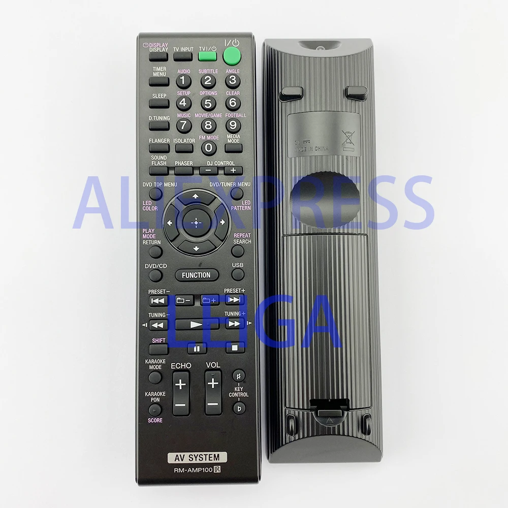 

Original Remote Control RM-AMP100 Fits for Sony AV System Home Theater SHAKE-6D MHC-GZX33D