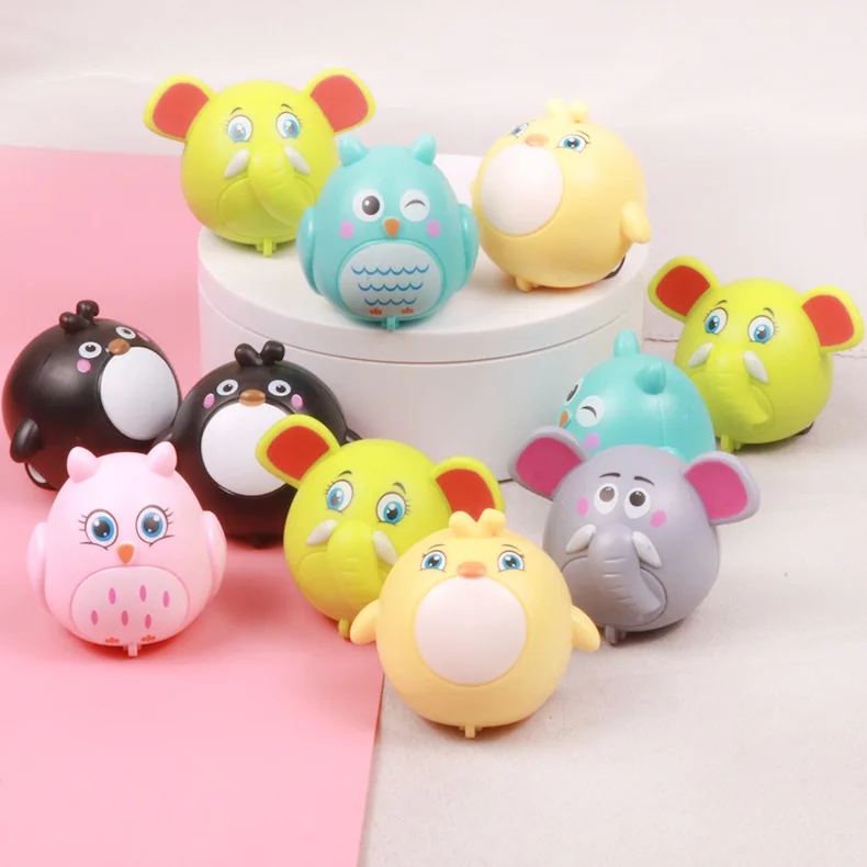 6Pcs Cartoon Animal Pull Back Car Toys for Kids Birthday Party Favors Baby Shower Guest Gift Pinata Fillers Kindergarten prizes