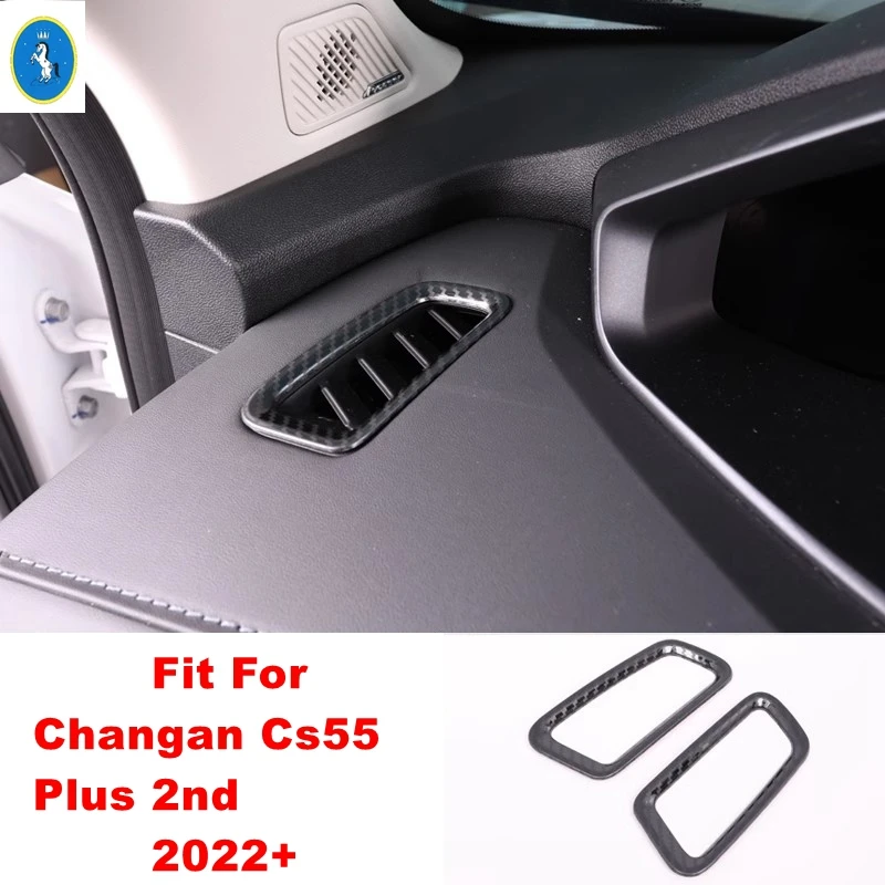 Auto Dashboard Front AC Air Conditioning Vents Outlet Frame Decor Cover Trim Accessories For Changan Cs55 Plus 2022 - 2024 2nd