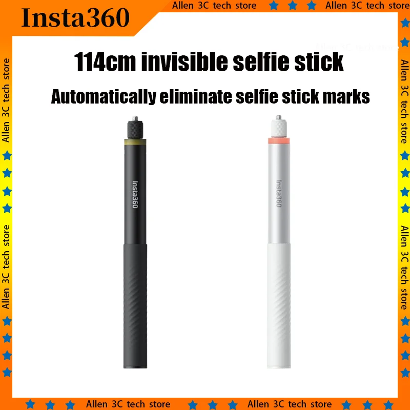 For Insta360 114cm Automatic Invisible Selfie Stick Portable And Expandable Monopod Sports Cameras Travel And Outdoor Shooting