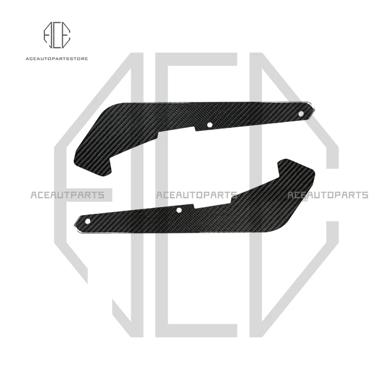 ألياف الكربون الجافة الجبهة سبلاش الحرس قوس الحرس اللوحات الطينية لسيارات BMW G80 G81 M3 G82 G83 M4 #4