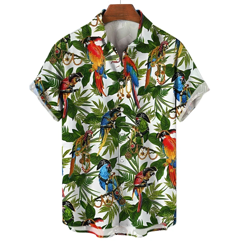 2024 Blumen Hawaii Hemd Blume 3D-Druck Hemden Männer Frauen Strand Bluse Männer Berufung Revers Hemden Kuba Camisa Kleidung