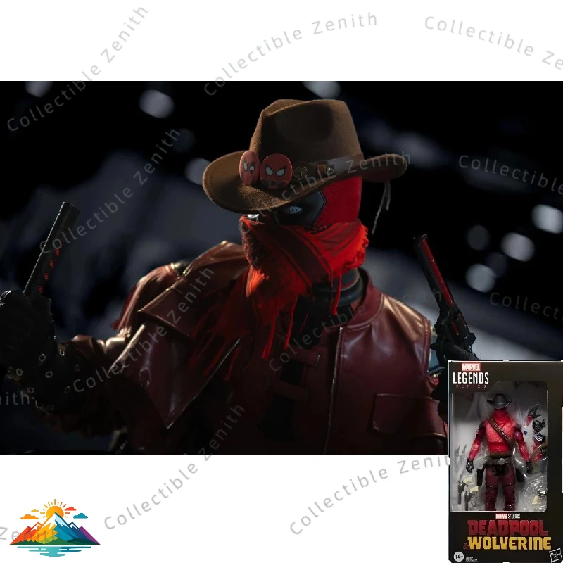 

【IN STOCK】Hasbro Marvel Legends Cowboy Deadpool Deadpool Wolverine Movie Action Figure Model