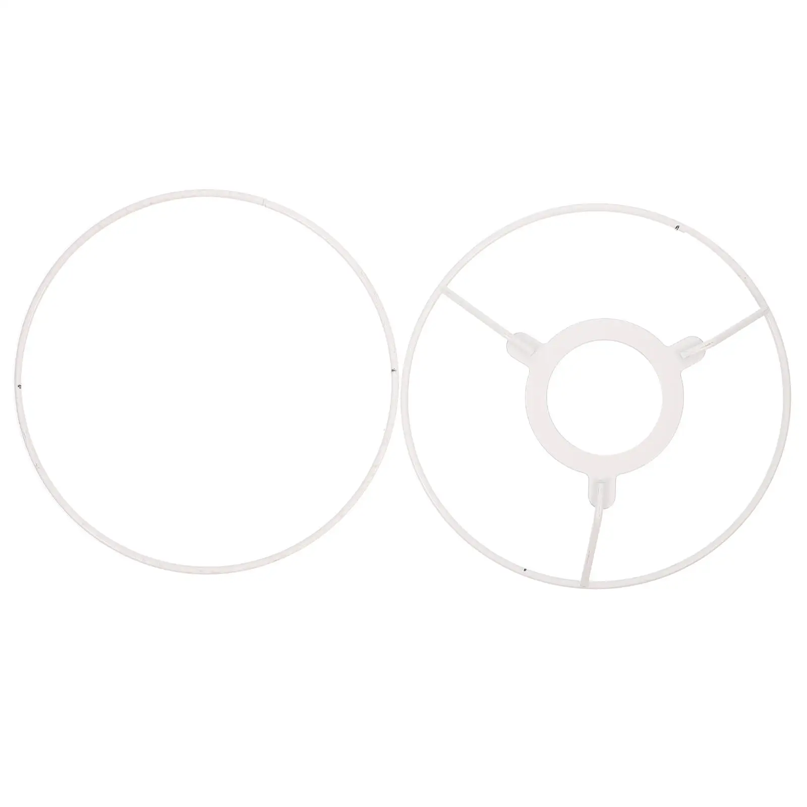 

Iron Lampshade Frame for Table Pendant Light DIY Parts Metal Cover Smooth Surface Corrosion Resistance Lighting