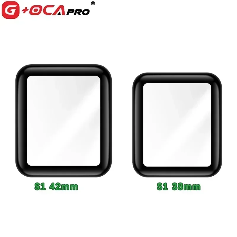 G+OCA PRO BABA Front Screen Outer Glass Lens With OCA For Apple Watch Series S3 S4 S5 S6 SE S7 S8 S9 45 49 41 38 42 44mm