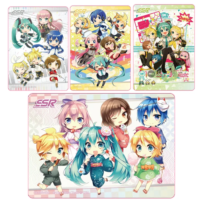 KAYOU Hatsune Miku Card SSR-001-024 Crypton Youth Symphony Collection Boy Anime Collection Card Christmas Birthday Present