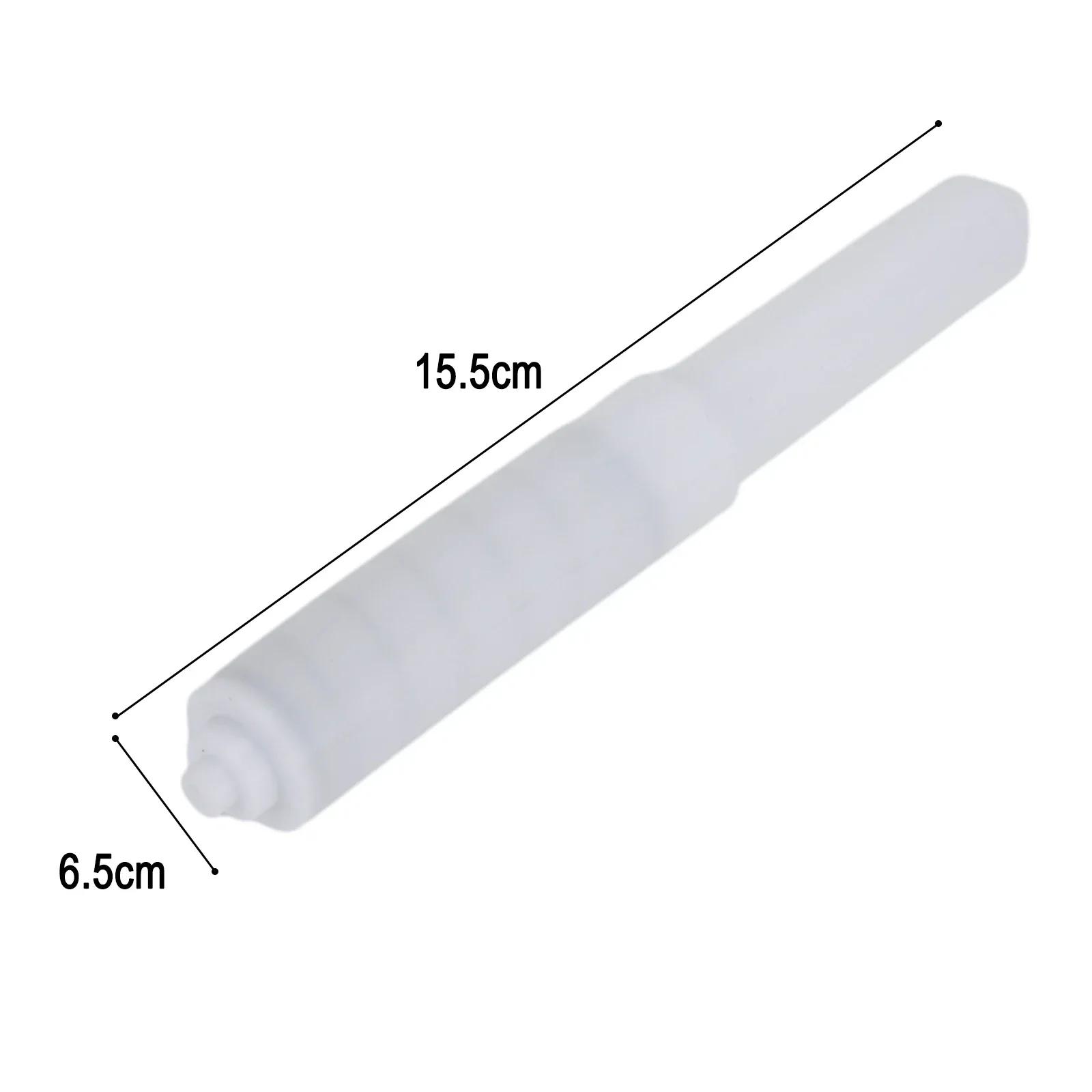 1/3pcs Toilet Paper Holder White Bathroom Toilet Roll Spindle Spring Loaded Replacement Insert Holder Plastic