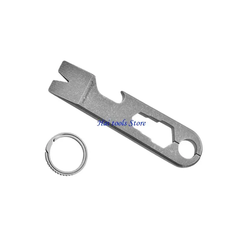 X37E Portable Mini Metal Tool Combining Pry Bar Crowbars Wrench And Bottle Opener Outdoor Survival Tool