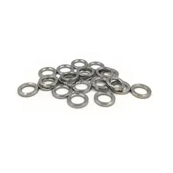 50pcs Turning and Milling Precision Shims 5mm ID 1mm Thickness 10x5x1mm/8x5x1mm/6x5x1mm/6.5x5x1mm Gasket Flat Washer