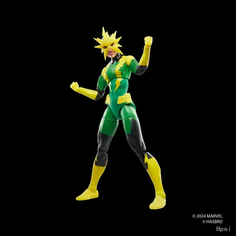 Special OfferOriginal Hasbro Marvel Legends Series Electro (Francine Frye) Action  FigureFigure Frenzy  in stock view 5