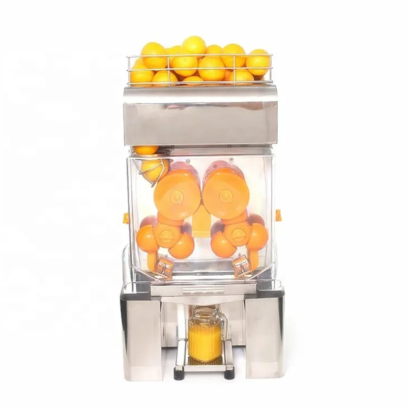 

Fully Automatic Fresh Orange Juice Machine Small Orange Juice Machine Original Flavor Dual Head Industrial Fruit Press Machine