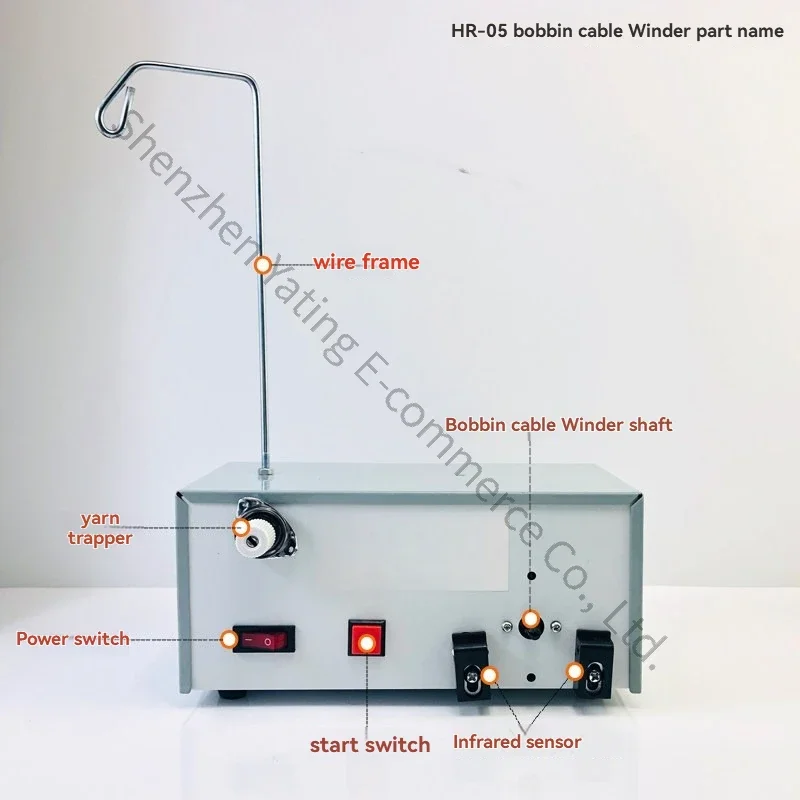Formwork Machine Sewing Machine Shuttle Core Electronic Winding Bottom Line Iron Shell Embroidery Shuttle Heart Machine Electric
