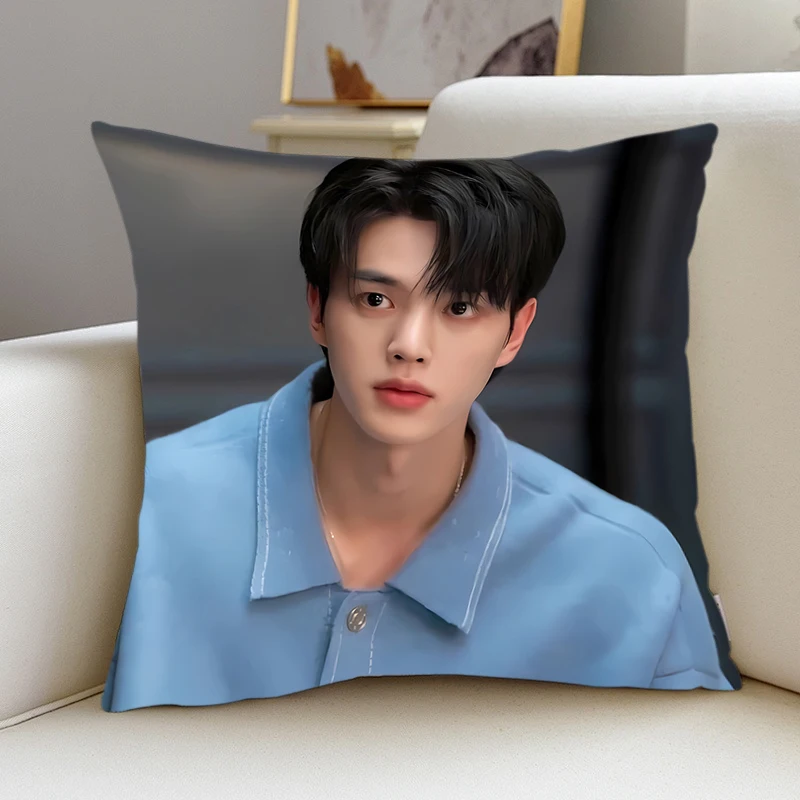 Pillow Cover S-Song-Kangs kpop room bedroomo office coffee shop car Dakimakura Throw Pillows iving room Pillowcase Home Decor