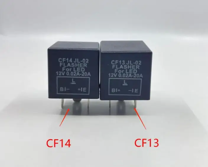 CF14 CF13 JL-02 3-Pin 12V 0.02A-20A Cheapest Electronic LED Turn Signals Relay Fix Flasher Blinker